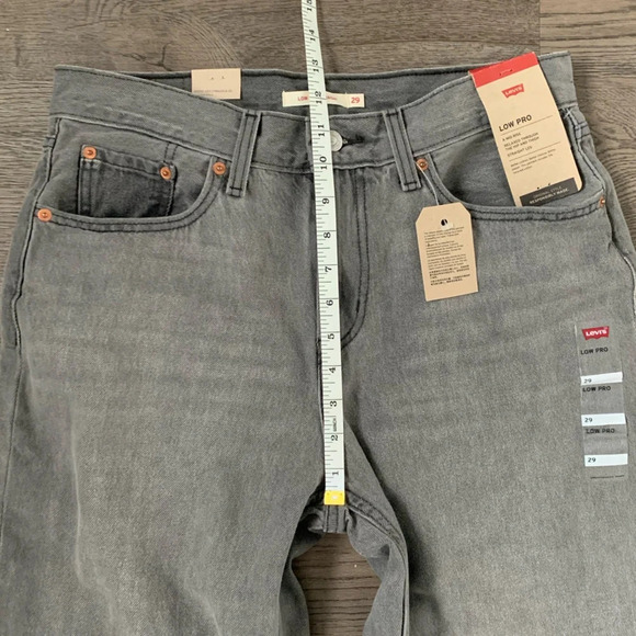 Levi's Low Pro Women's Jeans - Size 29‎ - Light Grey - NWT - Picture 10 of 12